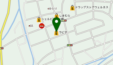 JAしまね ラピタひらた店の地図画像