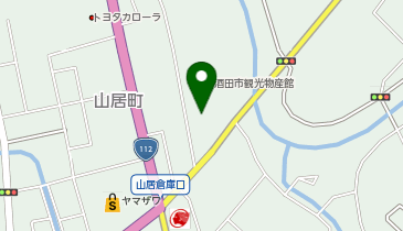 JA庄内みどり みどりの里 山居館の地図画像