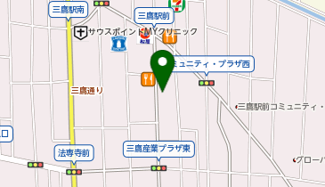 JA東京むさし ボン・マルシェ・プラスの地図画像