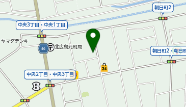 JA道央 北広島農産物直売所の地図画像