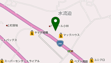 JAみやざき こばやし地区本部 百笑村 小林店の地図画像