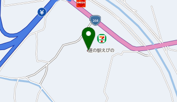 JAみやざき えびの市地区本部 えびの市交流物産館(道の駅えびの) 結いの市の地図画像