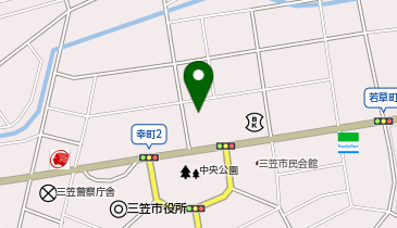 JAいわみざわ Aコープ三笠店(もぎたて市)の地図画像