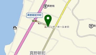 JA佐渡 菜菜きてやまのの地図画像