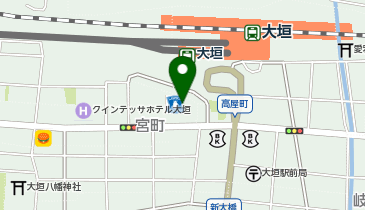 JAにしみの ファーマーズマーケット中部店の地図画像