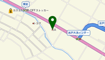 JA水戸 ふれあいハウスの地図画像