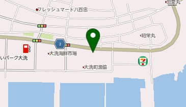 JA水戸 大洗地区農産物直売所の地図画像