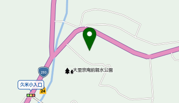 JA常陸 常陸太田市物産センターこめ工房の地図画像