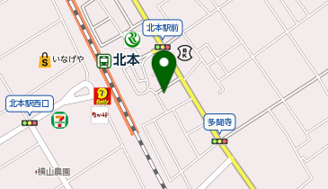 JAさいたま 農産物直売所北本駅前店の地図画像