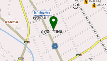 JAにしたま 福生支店直売所の地図画像