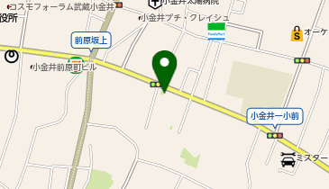 JA東京むさし 小金井ファーマーズ・マーケット ムーちゃん広場の地図画像