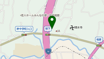JA町田市 町田市農業協同組合 アグリハウスさかいの地図画像