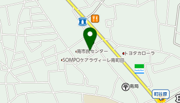 JA町田市 町田市農業協同組合 アグリハウスみなみの地図画像