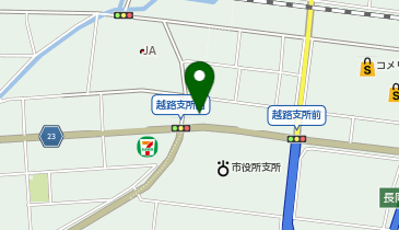 JAえちご中越 こしじ青空市の地図画像