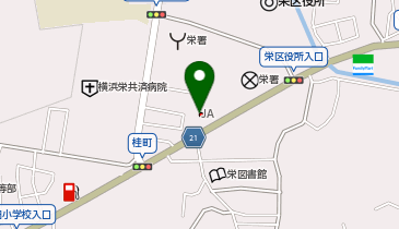 JA横浜 「ハマッ子」直売所 本郷店の地図画像