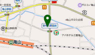 JA鈴鹿 ファーマーズマーケット果菜彩 亀山店の地図画像