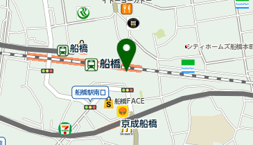 コメダ珈琲店 シャポー船橋店の地図画像