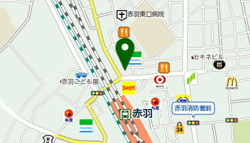 コメダ珈琲店 赤羽東口店の地図画像