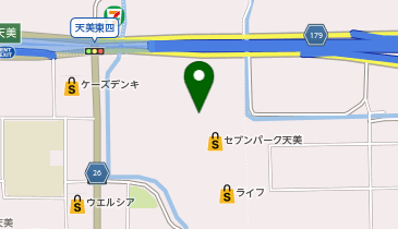 コメダ珈琲店 セブンパーク天美店の地図画像