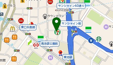 コメダ珈琲店 東池袋一丁目店の地図画像