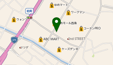 コメダ珈琲店 ゆめモール西条店の地図画像
