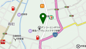 コメダ珈琲店 伊東店の地図画像