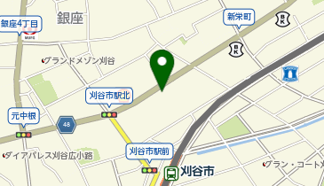コメダ珈琲店 刈谷広小路店の地図画像