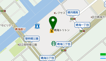 コメダ珈琲店 晴海トリトン店の地図画像