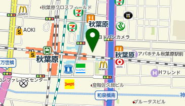コメダ珈琲店 アトレ秋葉原店の地図画像