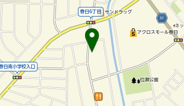 コメダ珈琲店 福岡春日惣利店の地図画像