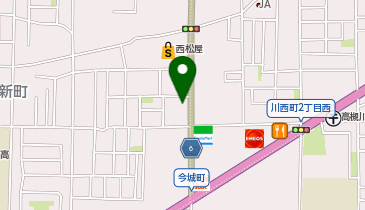 コメダ珈琲店 高槻郡家新町店の地図画像