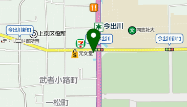 コメダ珈琲店 烏丸今出川店の地図画像