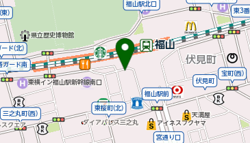 コメダ珈琲店 福山駅前店の地図画像