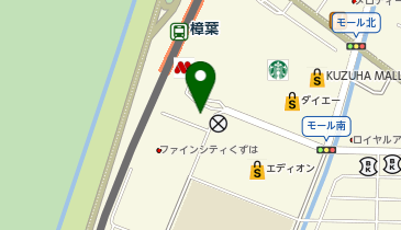 コメダ珈琲店 樟葉駅前店の地図画像