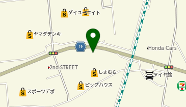コメダ珈琲店 一関中里店の地図画像