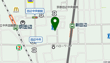 コメダ珈琲店 新田辺駅前店の地図画像