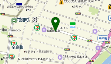 コメダ珈琲店 熊本下通店の地図画像