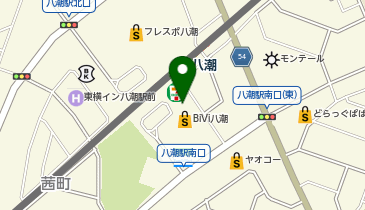 コメダ珈琲店 八潮駅前店の地図画像