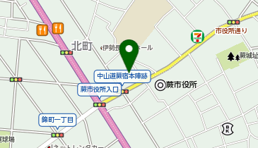 コメダ珈琲店 蕨宿店の地図画像