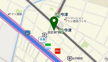 コメダ珈琲店 阪神今津駅前店の地図画像