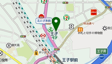 コメダ珈琲店 王子店の地図画像