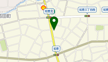 コメダ珈琲店 如意店の地図画像