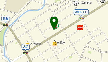 コメダ珈琲店 一宮浜町店の地図画像