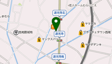 コメダ珈琲店 西尾道光寺店の地図画像