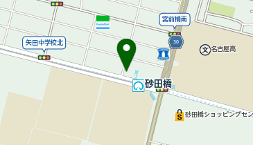 コメダ珈琲店 砂田橋店の地図画像