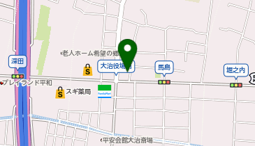 コメダ珈琲店 大治店の地図画像