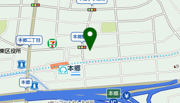 コメダ珈琲店 本郷駅前店の地図画像