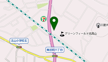 コメダ珈琲店 大府名高山店の地図画像