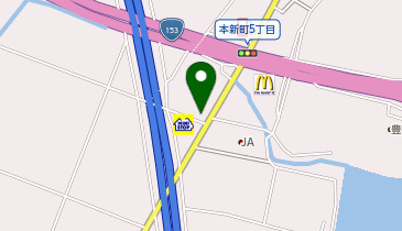 コメダ珈琲店 豊田本新町店の地図画像