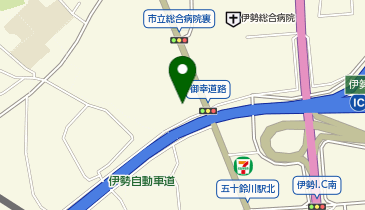 コメダ珈琲店 伊勢楠部店の地図画像